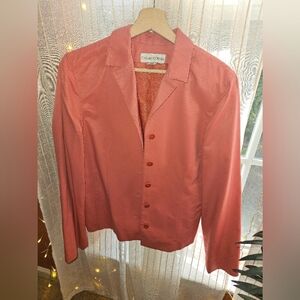 Casual Corner Women's Jacket - Coral